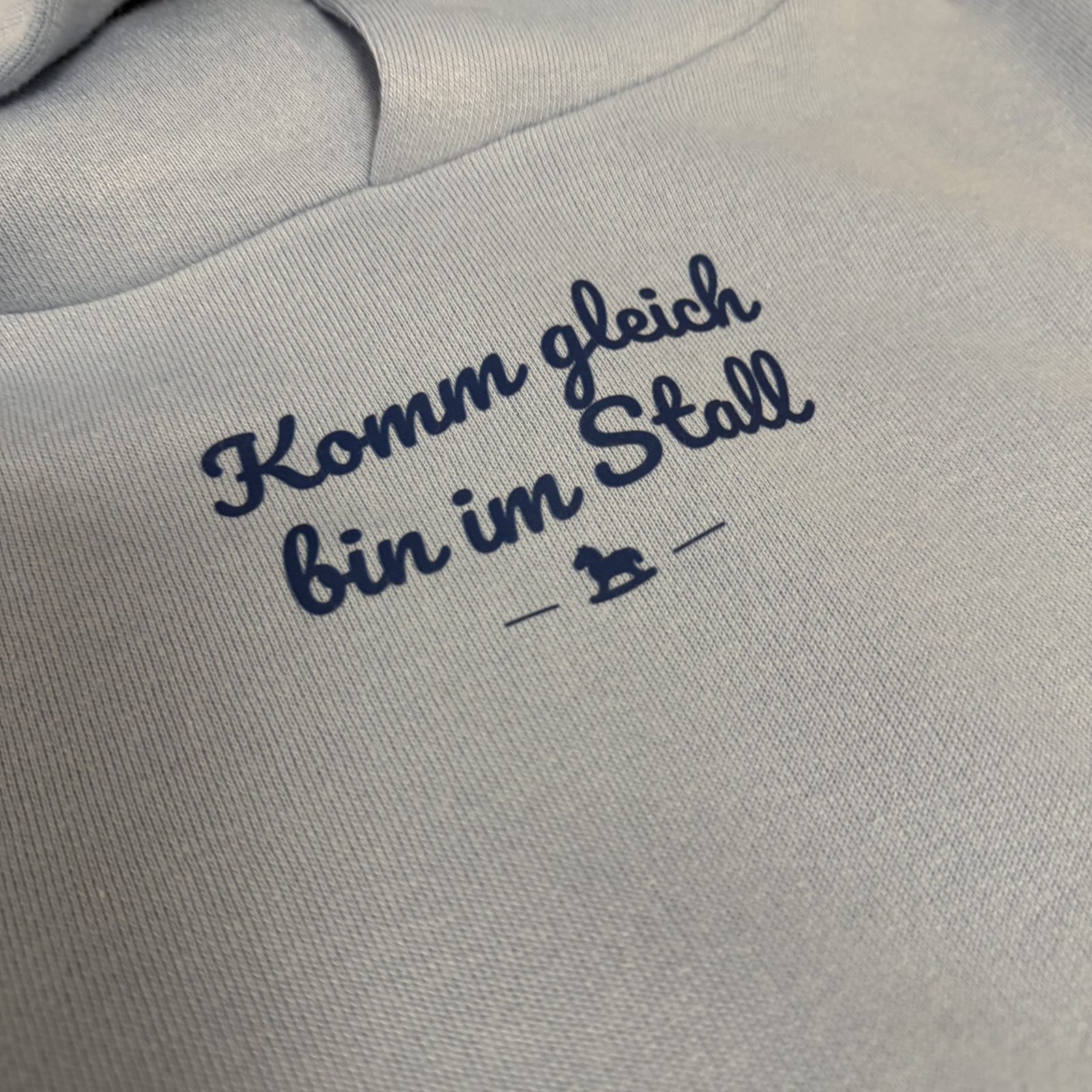 Komm gleich bin im Stall – T-Shirt – Ansicht 4