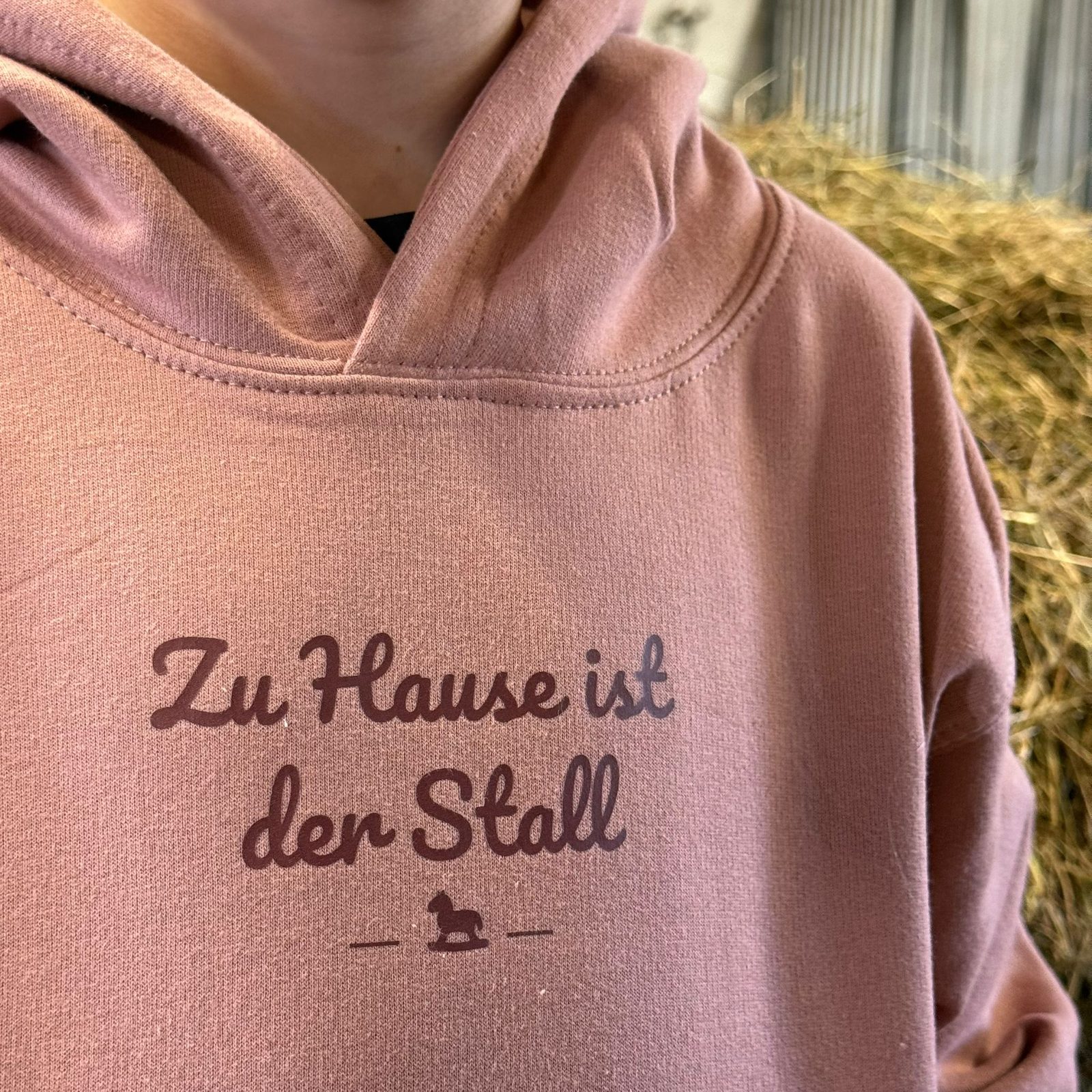 Zu Hause ist der Stall – Hoodie – Ansicht 3