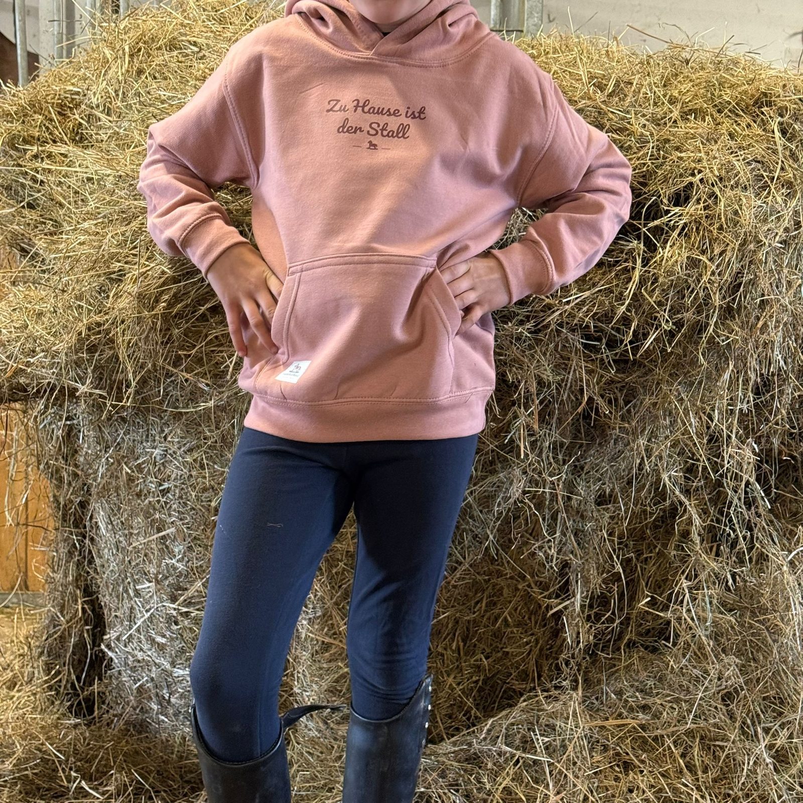 Zu Hause ist der Stall – Hoodie – Ansicht 4
