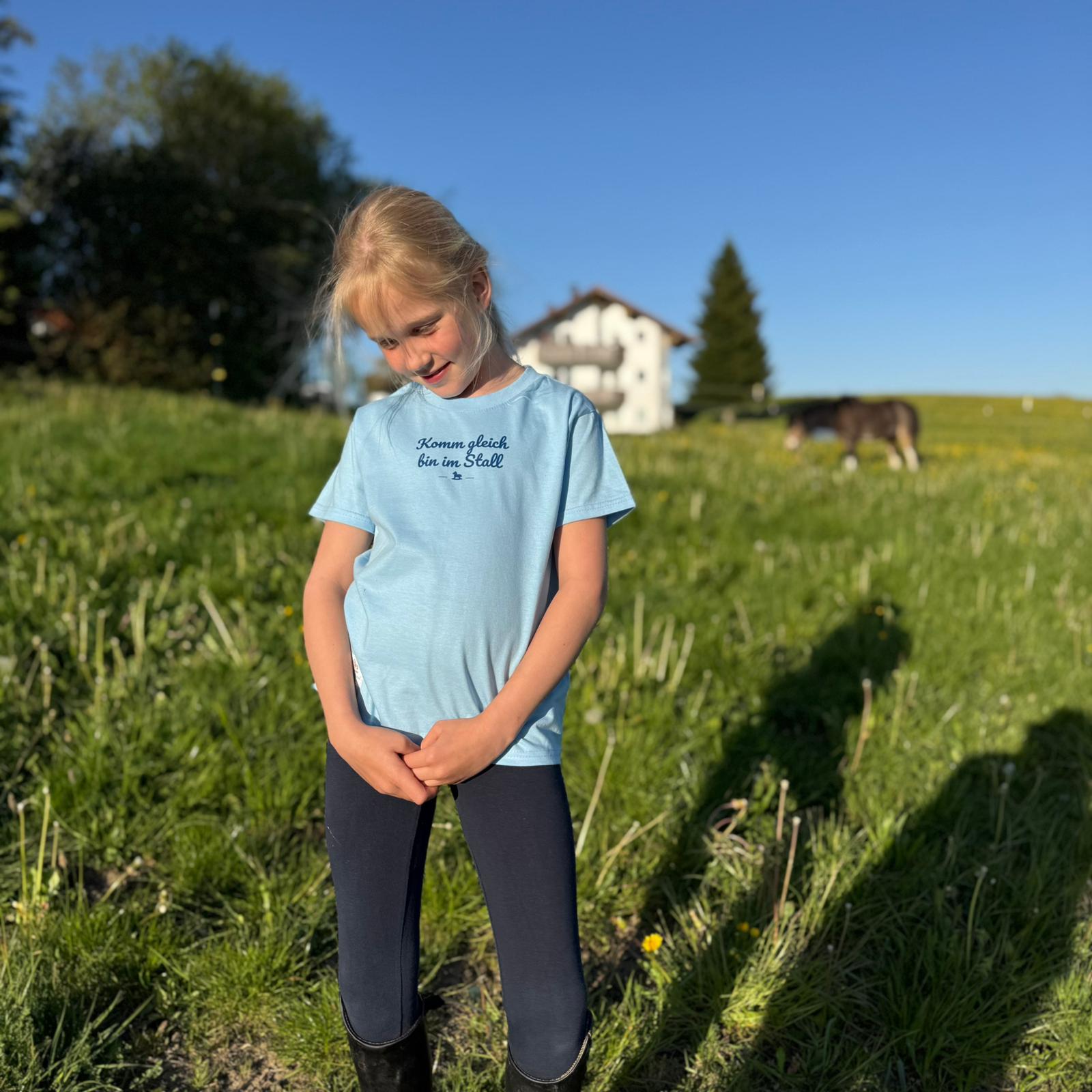 Komm gleich bin im Stall – T-Shirt – Ansicht 2