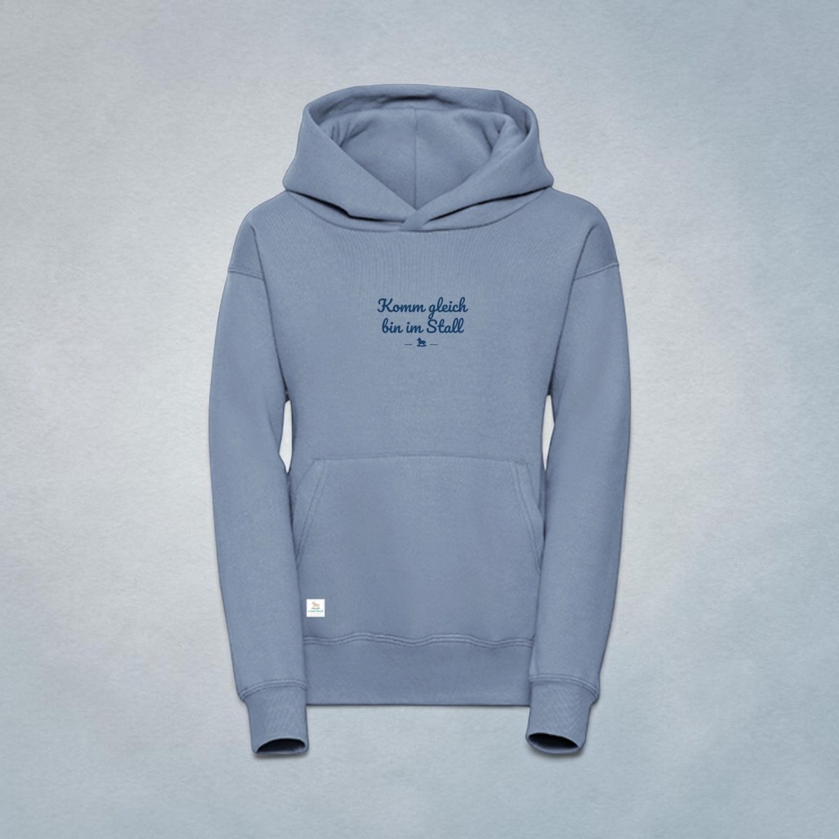 Komm gleich bin im Stall – Hoodie