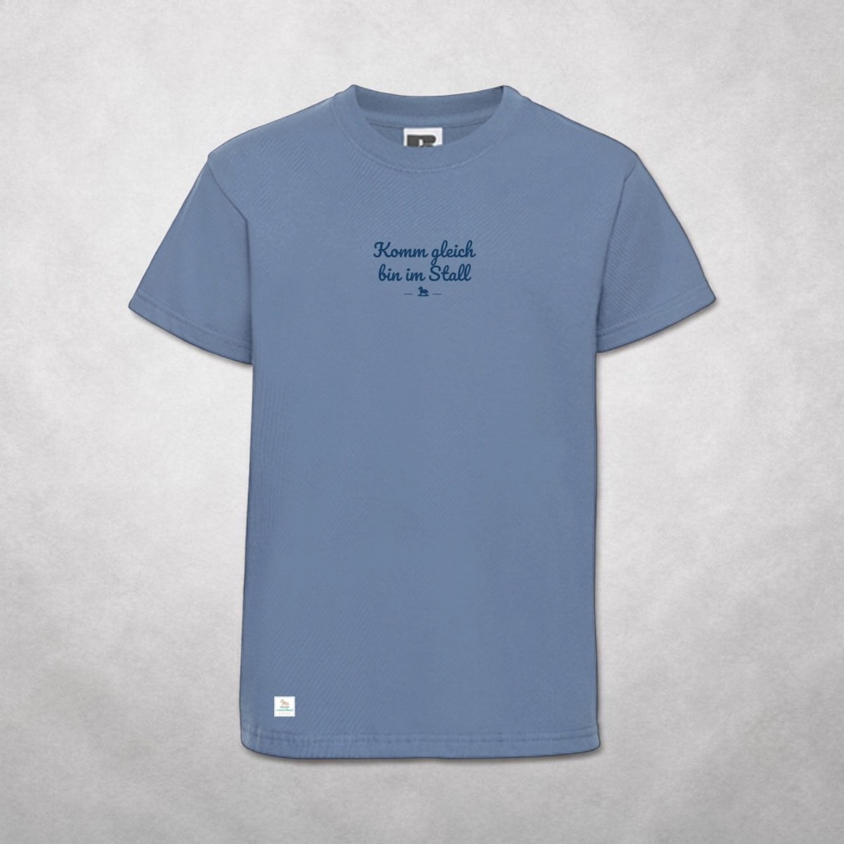 Komm gleich bin im Stall – T-Shirt